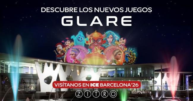 Nuevos juegos GLARE de Zitro en ICE Barcelona 2026: Haunted Fortune y más