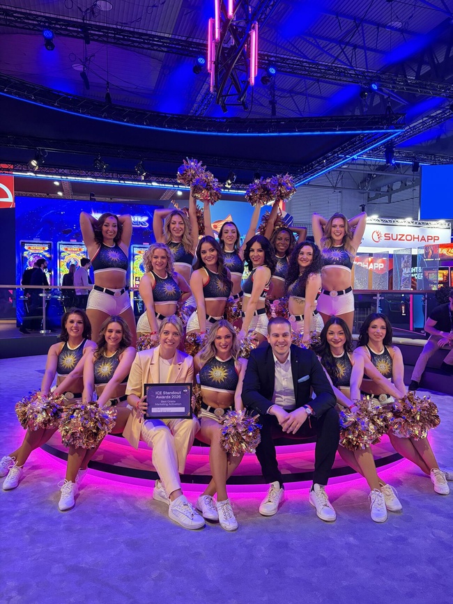 MERKUR Gaming triunfa en los 'ICE Standout Awards' y se alza con el premio a la Mejor Activación de Marketing en Stand