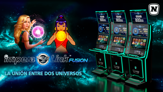 Impera Link Fusion (NOVOMATIC Spain): 22 títulos y ruleta virtual para salones