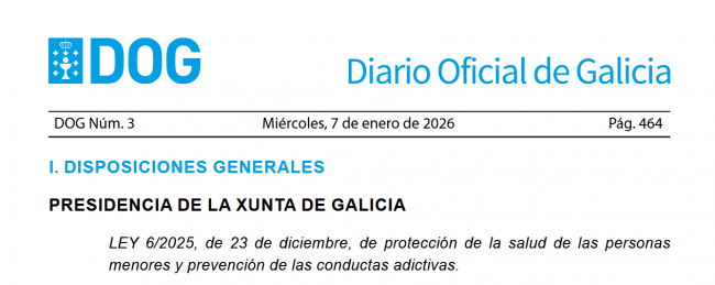 PUBLICADO HOY:  La nueva Ley de Prevención de Adicciones de Galicia obliga a formar a los trabajadores del juego para detectar conductas patológicas