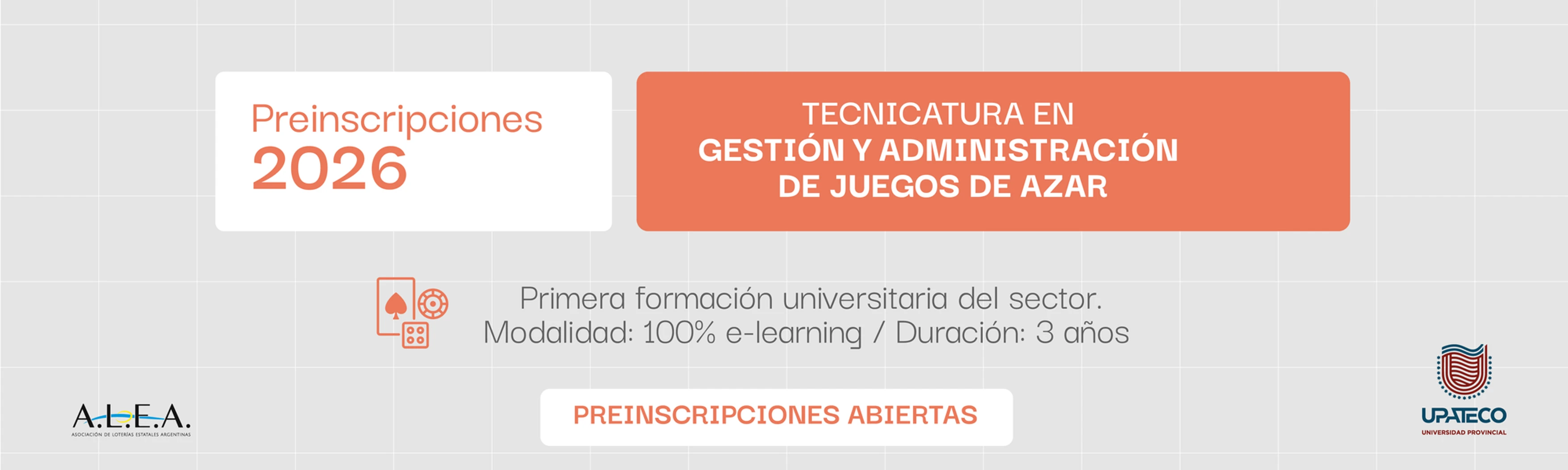 Se abre en Argentina la única Tecnicatura Universitaria en Juegos de Azar