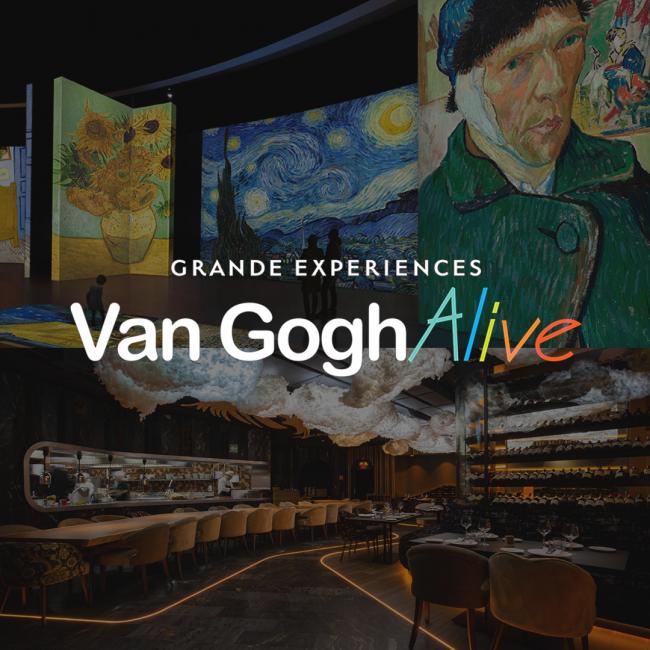 UNNIC lanza un pack en Andorra con Van Gogh Alive + menú en su restaurante