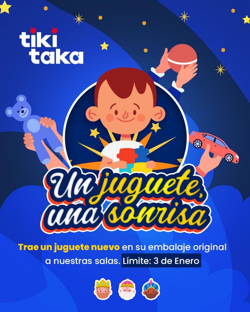 Tiki Taka Games impulsa su campaña solidaria de Navidad por tercer año consecutivo y dona juguetes al Proyecto Abraham Asociación