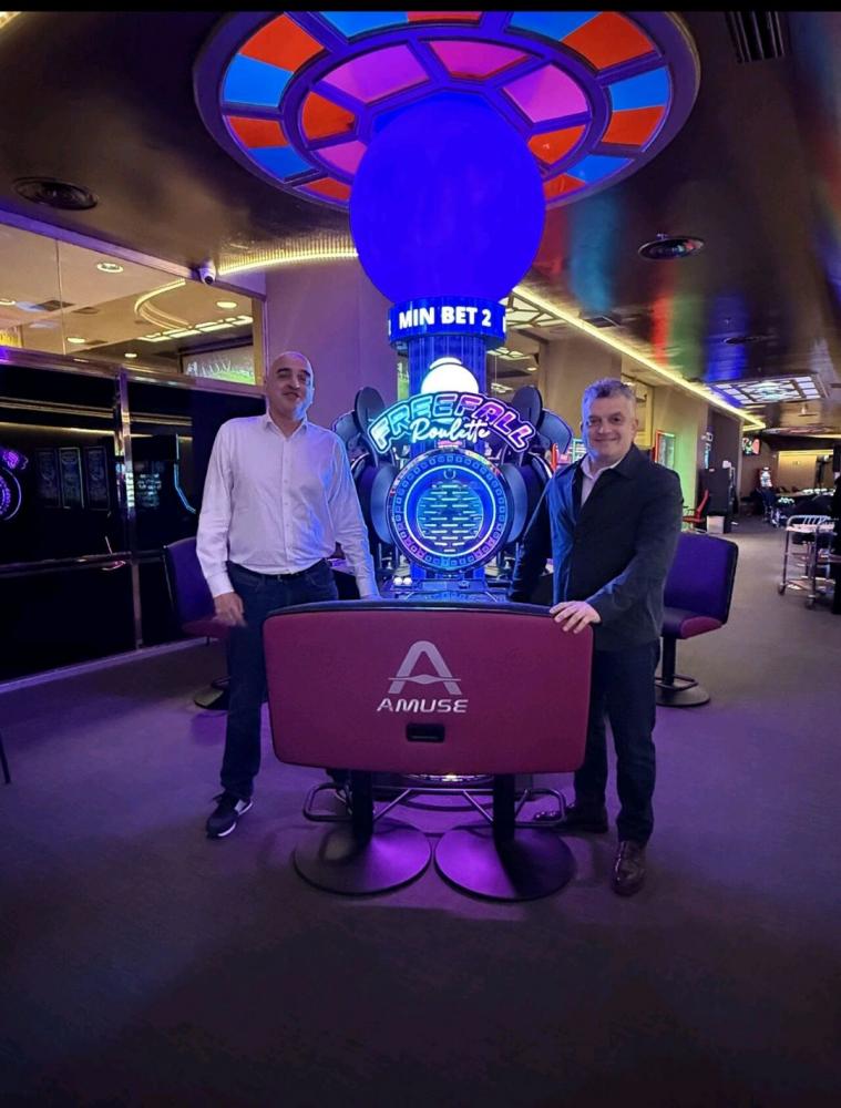 RV Group se alía con Infinity Gaming para estrenar en exclusiva europea la 'Free Fall Roulette' de Interblock