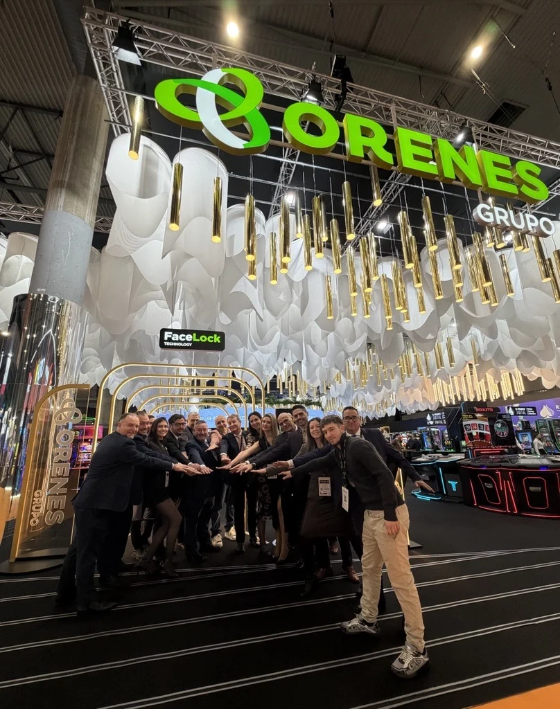 Grupo Orenes firma un paso triunfal por ICE Barcelona 2026: liderazgo tecnológico y 80.000 euros para el Juego Responsable (junto a otra compañías del sector)