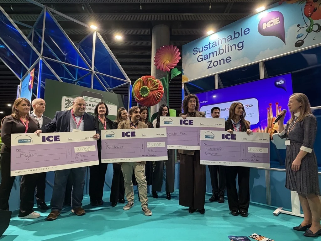Grupo Orenes firma un paso triunfal por ICE Barcelona 2026: liderazgo tecnológico y 80.000 euros para el Juego Responsable (junto a otra compañías del sector)