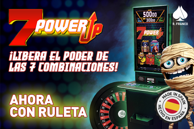 R. Franco consolida 7powerUp en hostelería y amplía su atractivo con juegos de ruleta