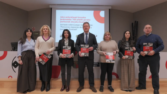COMUNICADO OFICIAL: El juego entre las personas mayores de 65 años es Euskadi en una práctica muy extendida, pero con niveles muy reducidos de juego problemático