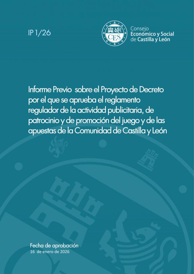El CES de Castilla y León informa el decreto sobre publicidad, patrocinio y promoción del juego
