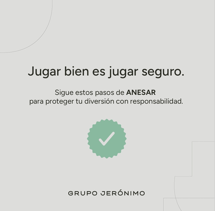 Grupo Jerónimo promueve las normas de ANESAR para un juego responsable