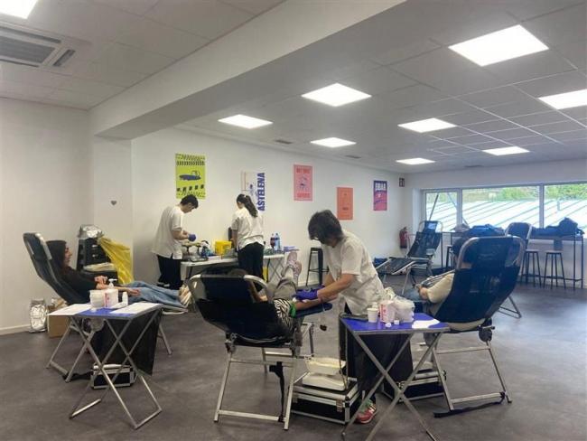 Grupo KIROL participa en una campaña de donación de sangre en Azitain junto a Odol Emaileak de Gipuzkoa