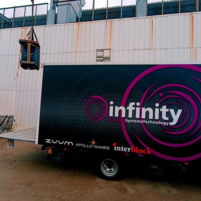 Infinity Gaming refuerza su propuesta con excelencia técnica y una logística “que no deja nada al azar”