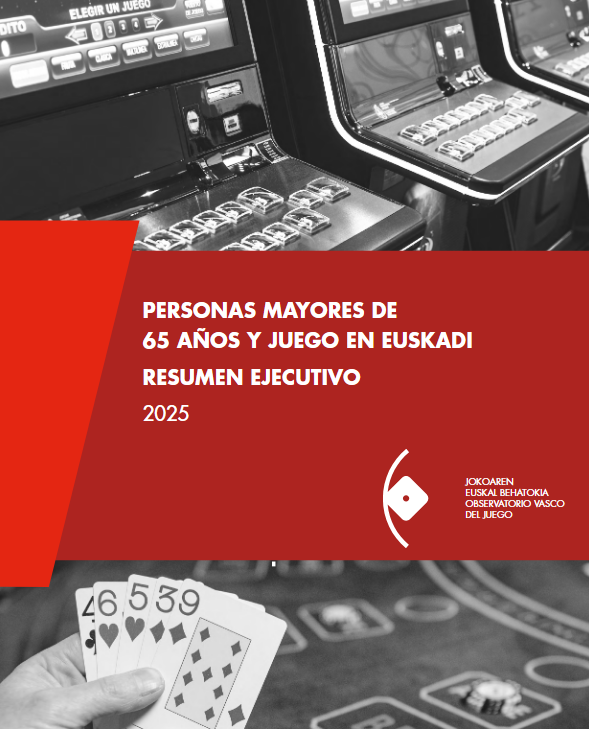 Mayores de 65 y juego en Euskadi: 87,1% participa y baja incidencia de juego problemático