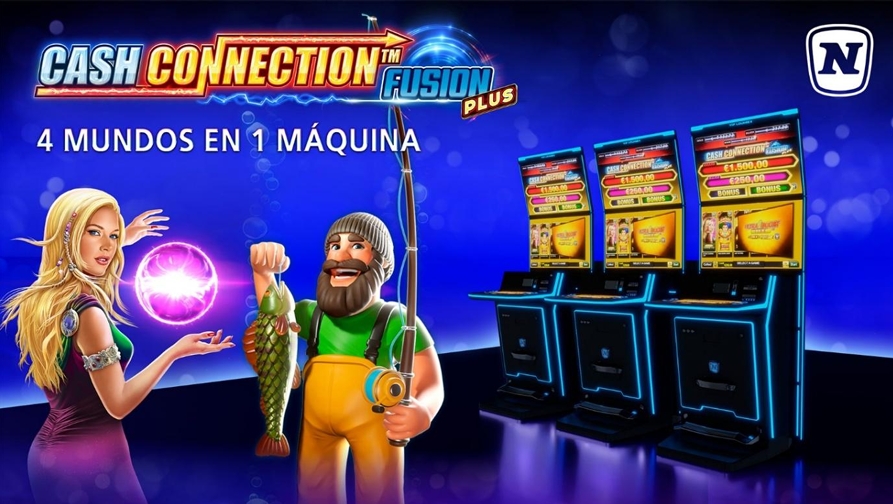 NOVOMATIC Spain revoluciona el salón con Cash Connection Fusion Plus: 