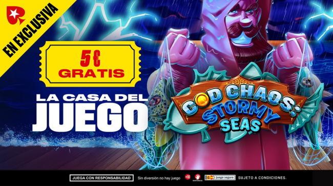 PokerStars Casino estrena en exclusiva 'Cod Chaos': Una apuesta por la fidelización progresiva