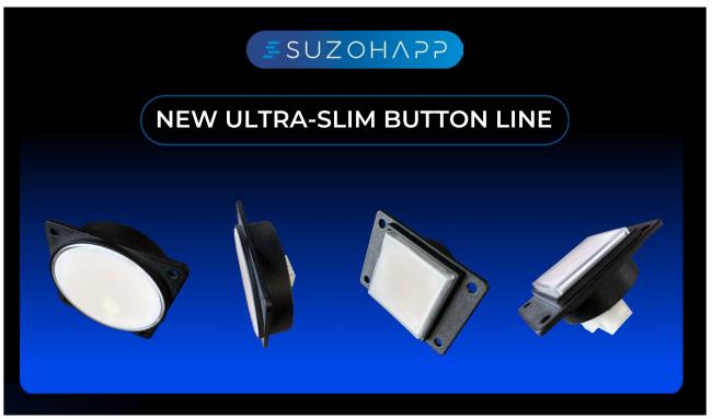 SUZOHAPP lanza la línea Ultra-Slim Button con el nuevo tamaño XXL de 80mm