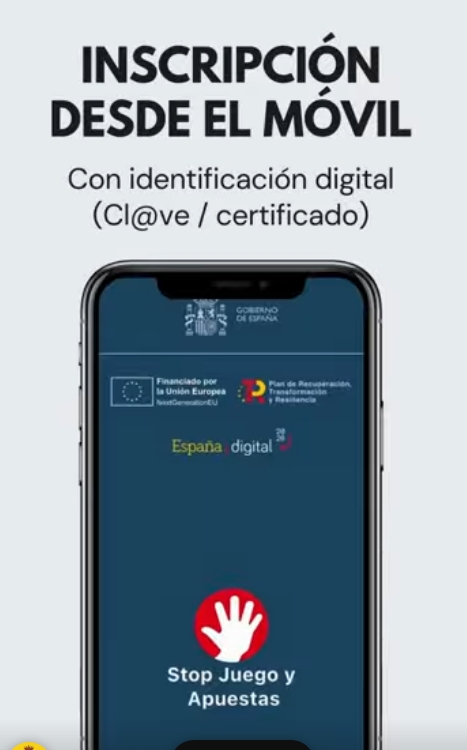 Vídeo: así funciona Stop Juego, la app de la DGOJ para inscribirse en el RGIAJ