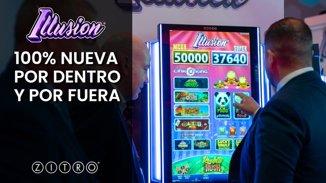 Zitro revoluciona la hostelería con ILLUSION: 11 juegos nuevos y Ruleta exclusiva