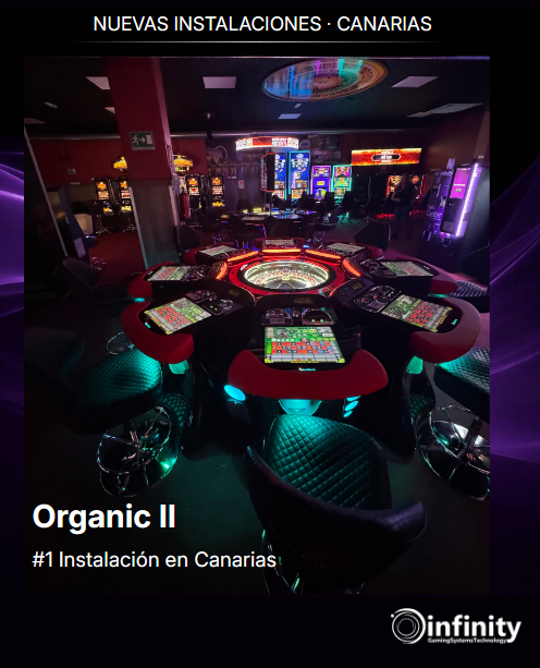 Infinity Gaming eleva el nivel en Canarias con nuevas instalaciones del exclusivo modelo Organic II
