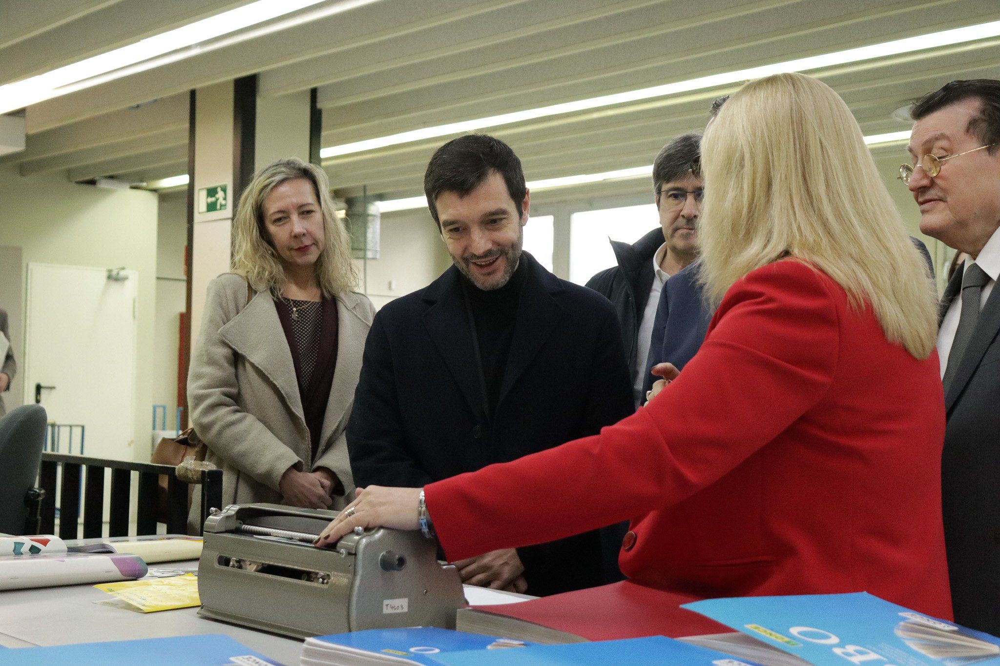 Sugerente presencia de la DGOJ en la visita del ministro Bustinduy a la ONCE acompañados de Carballeda