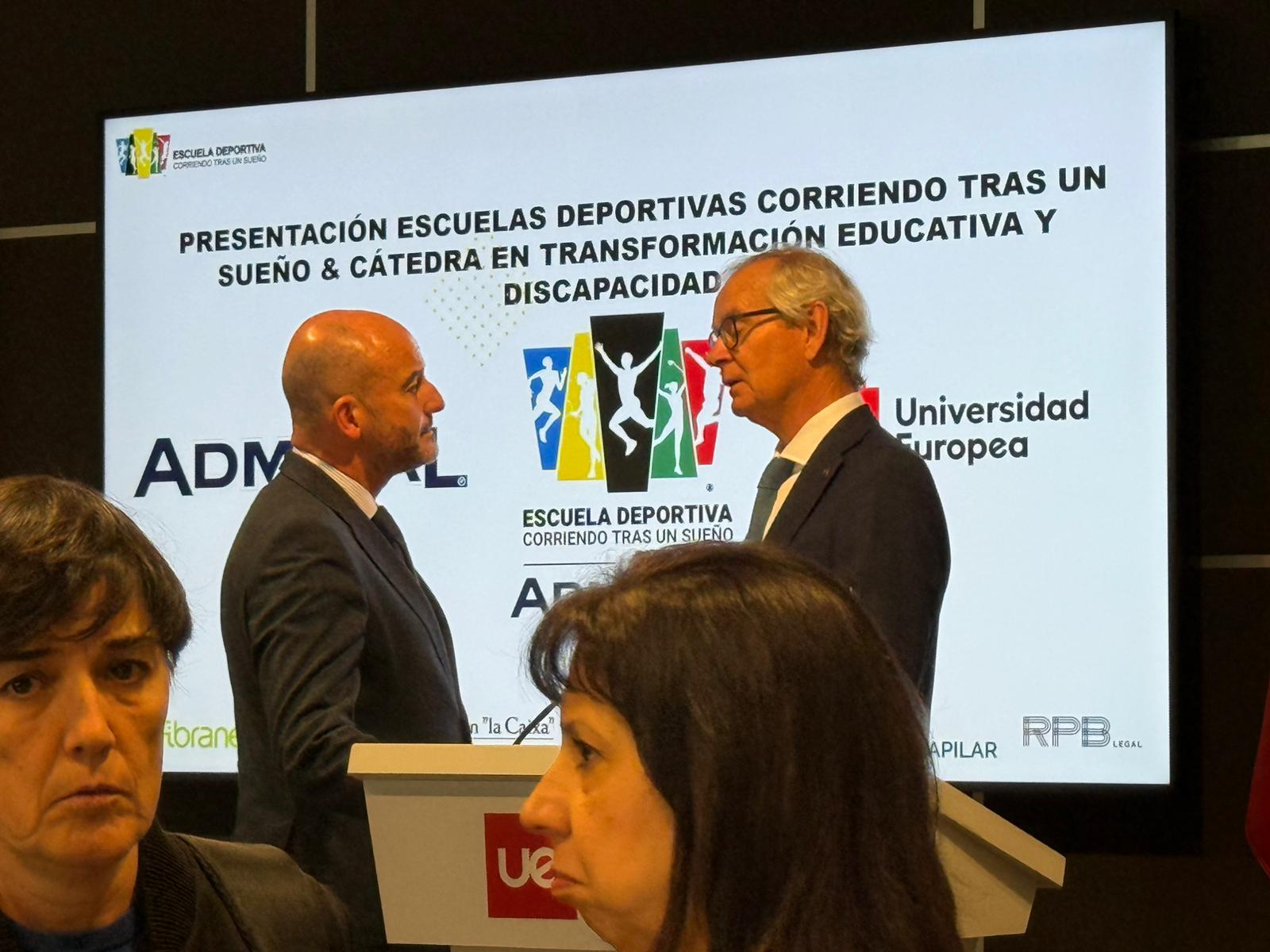 Admiral consigue impulsar una cátedra de investigación con la Universidad Europea para reforzar 