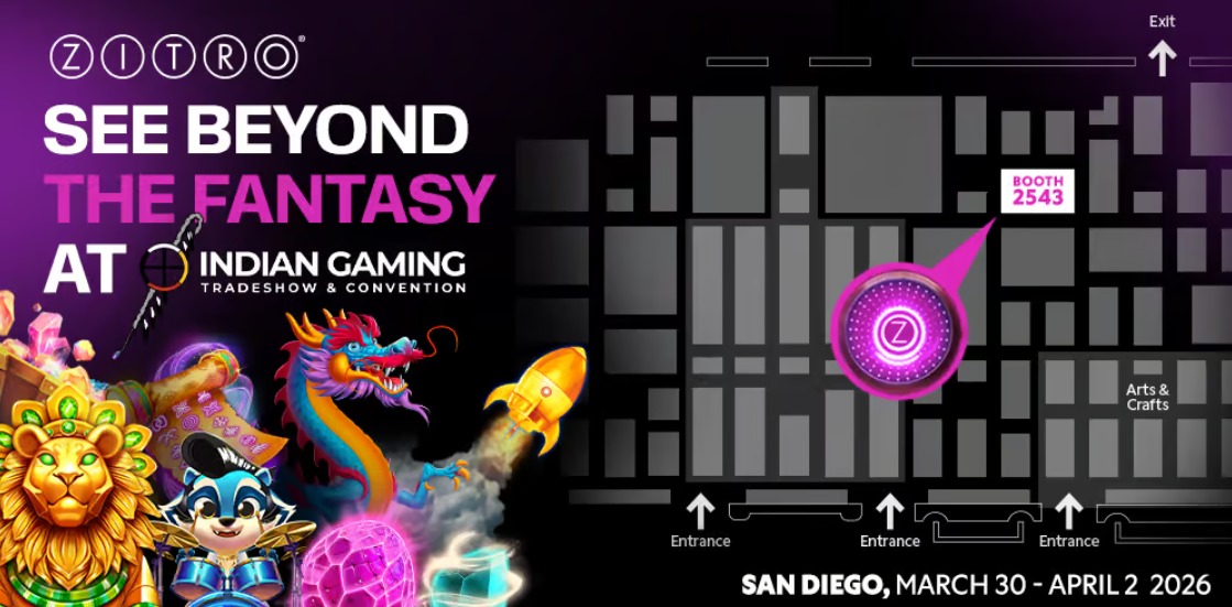 Zitro brings its Fantasy cabinet to IGA 2026 with new titles for tribal operators