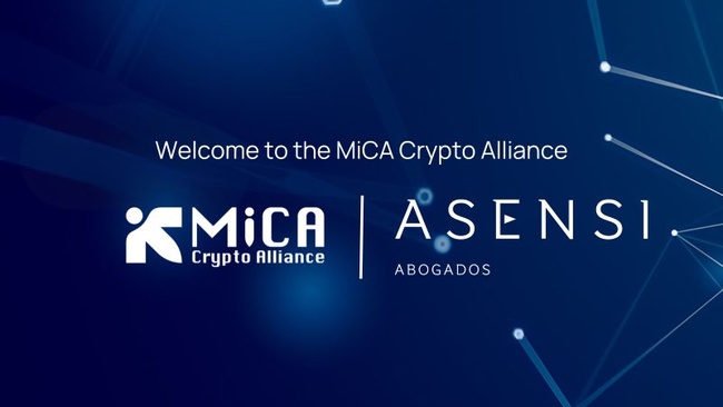Asensi Abogados se une a MiCA Crypto Alliance y refuerza su perfil en regulación cripto