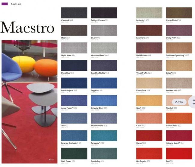 Casino Carpets lanza nuevas moquetas de alto rendimiento para salones de juego, bingos y casinos