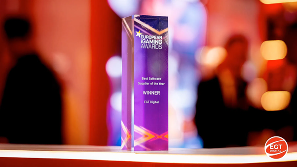 EGT Digital gana el premio a Mejor Proveedor de Software en los European iGaming Awards 2026