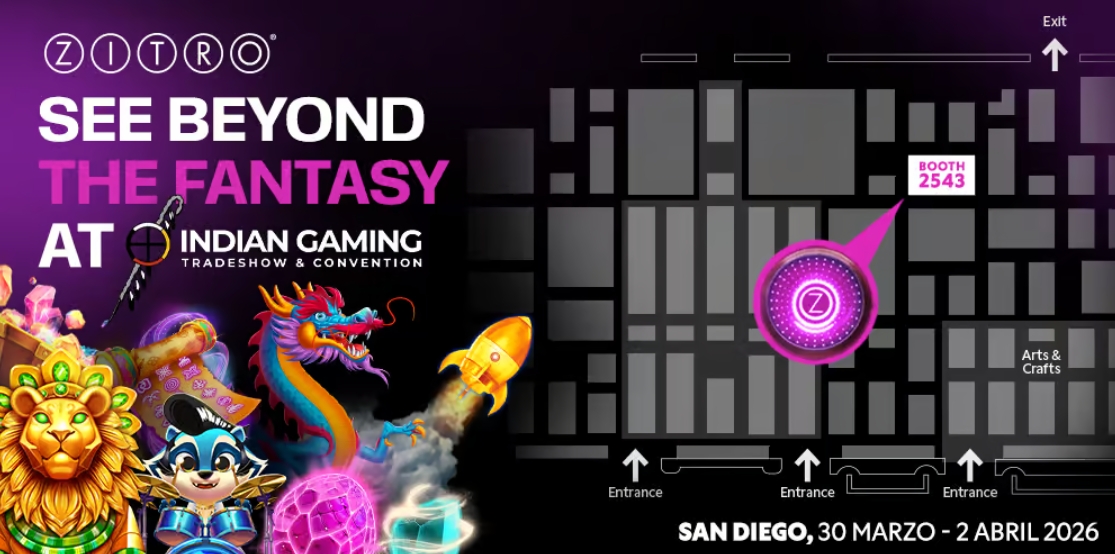 Zitro lleva su gabinete Fantasy a IGA 2026 con nuevos juegos para el mercado tribal