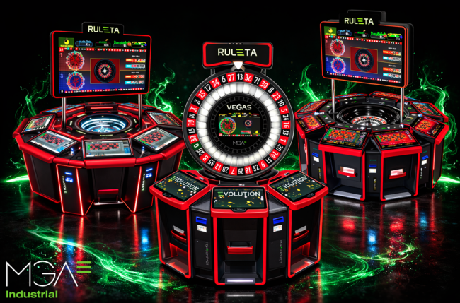 MGA Industrial alcanza el 70% de las ruletas instaladas en Cataluña
