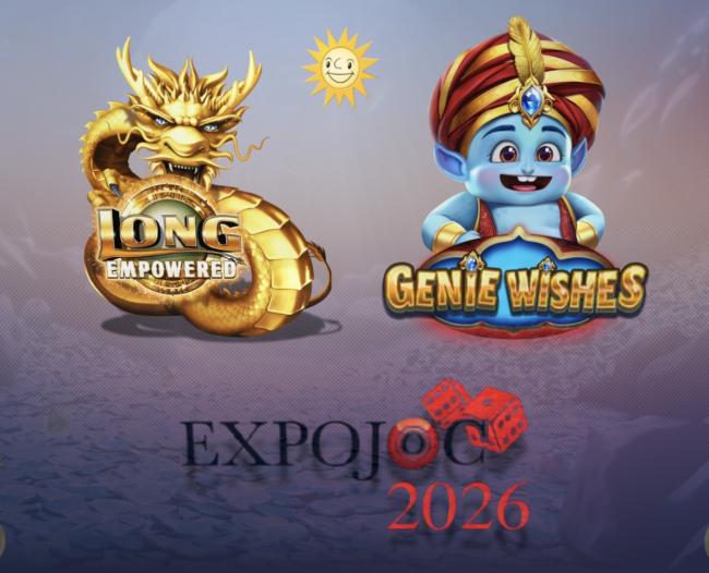 MERKUR DOSNIHA exhibirá Genie Wishes y MODEX en EXPOJOC 2026