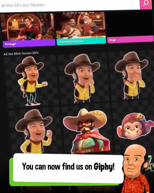 Vídeo: MGA Games lanza en GIPHY una colección de GIFs con sus personajes