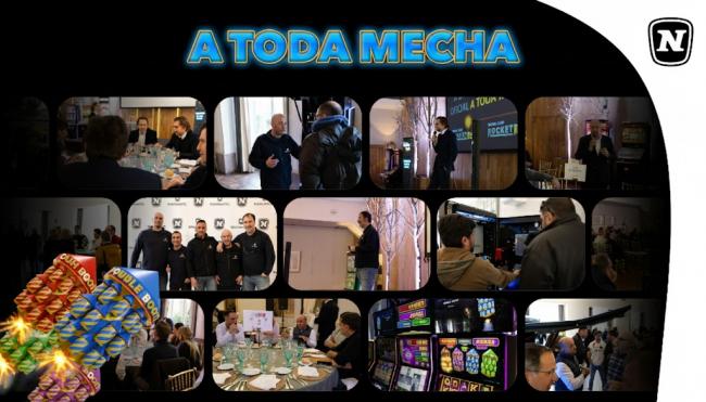 NOVOMATIC Spain califica de éxito rotundo “A toda mecha” con NOVO LINE Rocket Rush