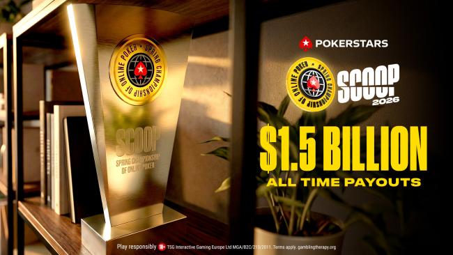 PokerStars supera los 1.500 millones en SCOOP y refuerza el valor del póker online