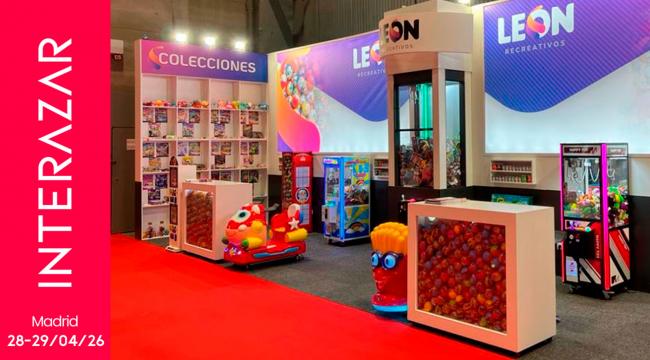 Recreativos León confirma su presencia en Interazar y refuerza el auge del Amusement