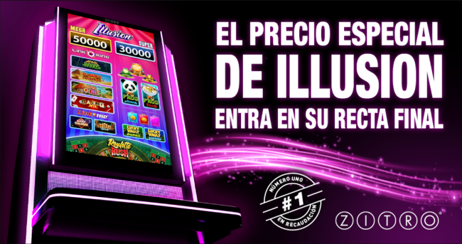 Zitro pone en recta final el precio especial de lanzamiento de ILLUSION