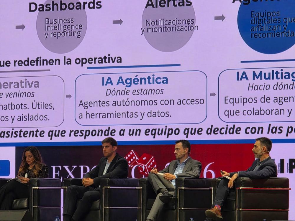 Josep Prieto (IPS) explica en Expojoc cómo puede ayudar la inteligencia artificial al sector del juego