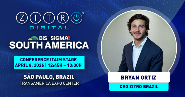 Bryan Ortiz, CEO de Zitro Brasil, participará en un congreso Brasileño para analizar la convergencia entre el casino presencial y el digital