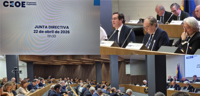 Club de Convergentes participa en la Junta Directiva de CEOE