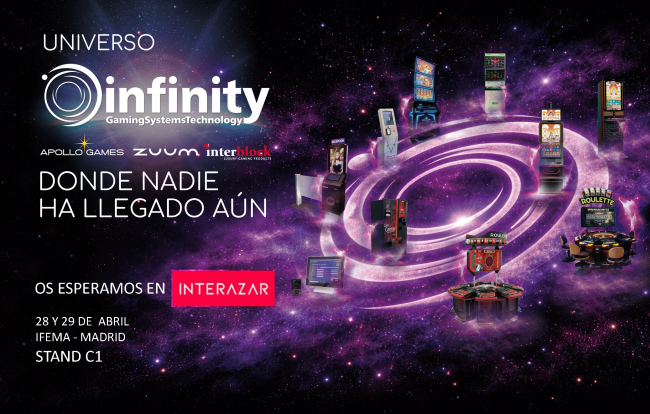 DESCUBRE TODO LO NUEVO DEL UNIVERSO INFINITY EN LA FERIA DEL JUEGO INTERAZAR 2026