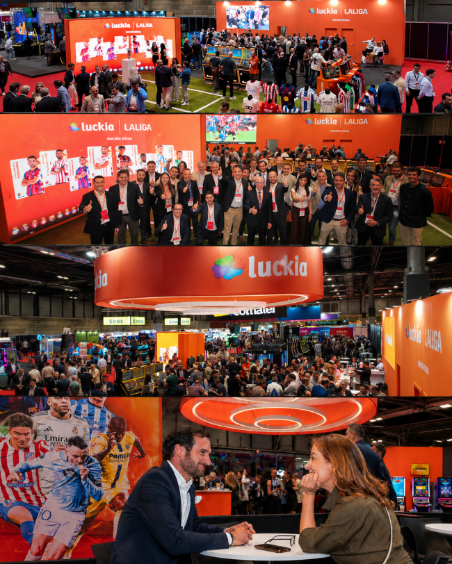 Luckia arrasa en Interazar 2026: agota agua el primer día