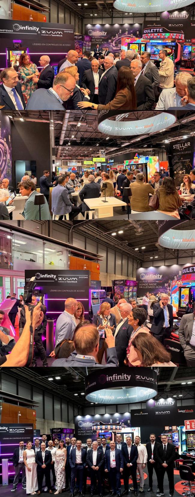 Infinity Gaming arrasa en Interazar con récord de visitas a su stand