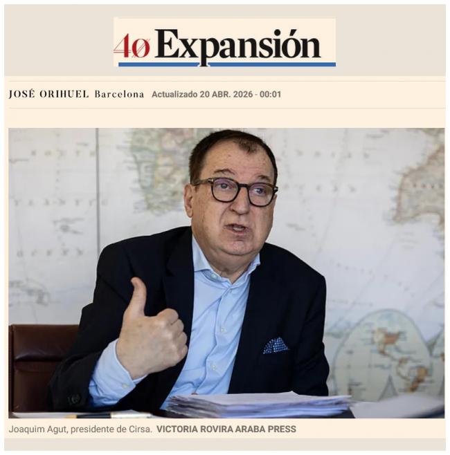 Agut anuncia compras más grandes en Cirsa para crecer y entrar en nuevos mercados