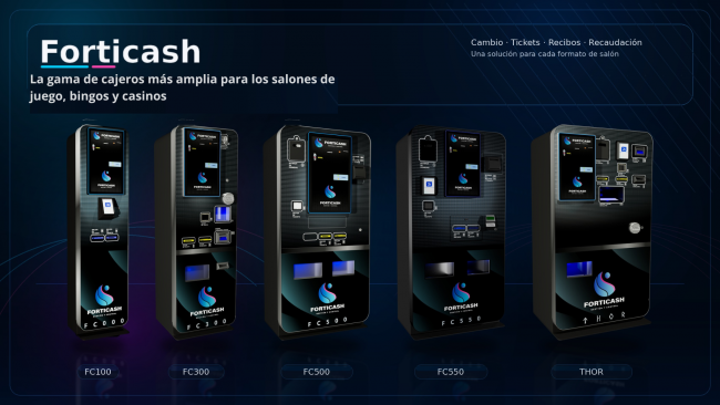 La gama Forticash de MGA Industrial es la solución que todo salón debería conocer