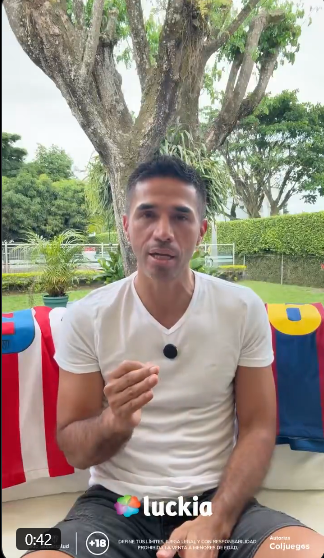 Luckia Colombia ficha a Fabián Vargas como embajador de marca