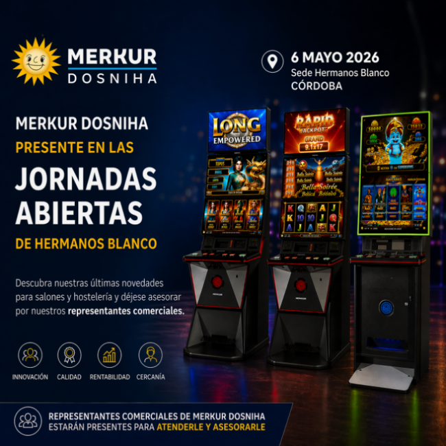 Merkur Dosniha lleva a las Jornadas de Hermanos Blanco su artillería pesada: Long Empowered, Rapid Fire y una Genie Wishes rediseñada que quiere cambiar el bar