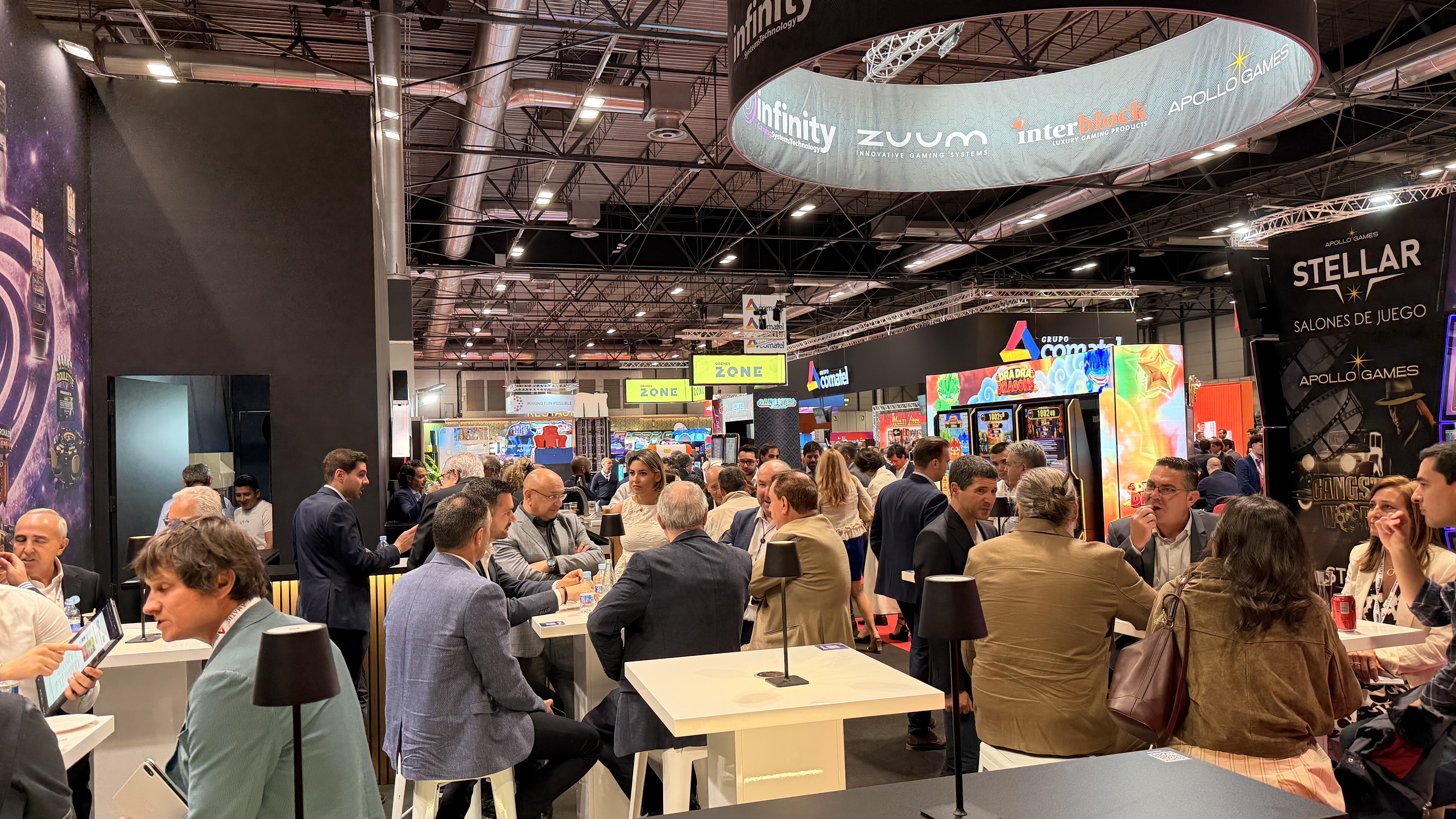 INFINITY GAMING acelera en INTERAZAR 2026 con un catálogo exclusivo para hacer crecer los establecimientos de juego
FOTOS