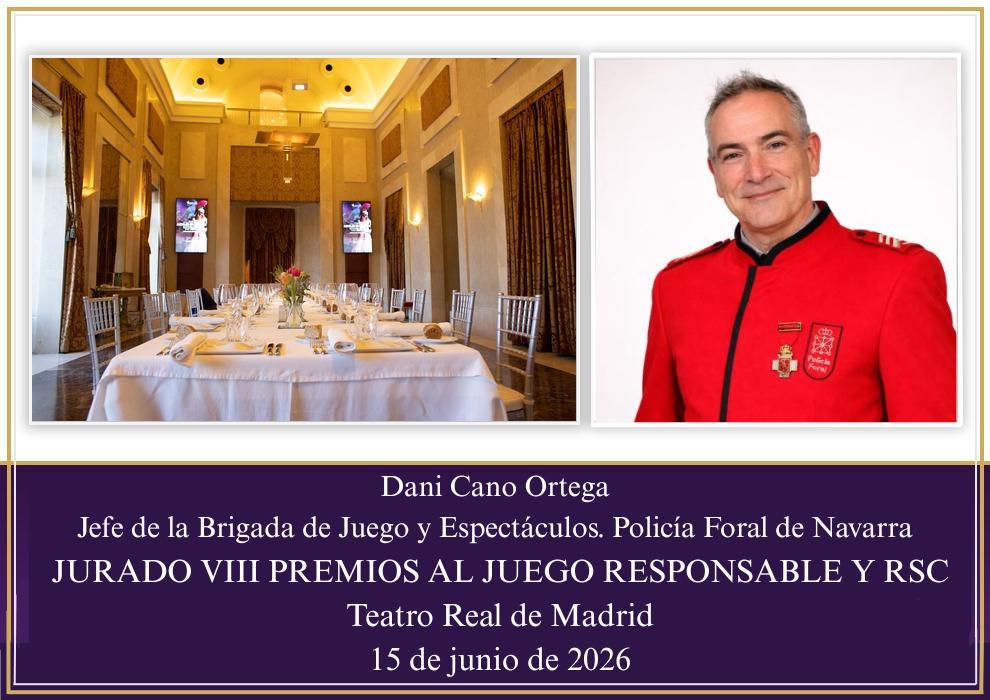 Daniel Cano Ortega se suma al jurado de los VIII Premios al Juego Responsable y RSC