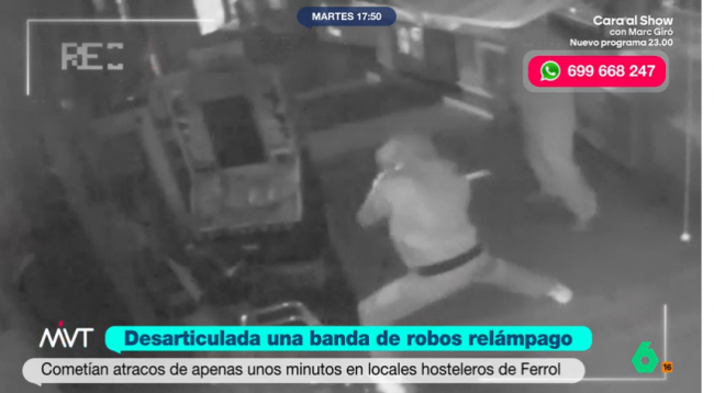 Ola de robos exprés en bares: máquinas recreativas, principal objetivo